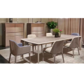 12 seats luxury style modern marble for dining table set with chair